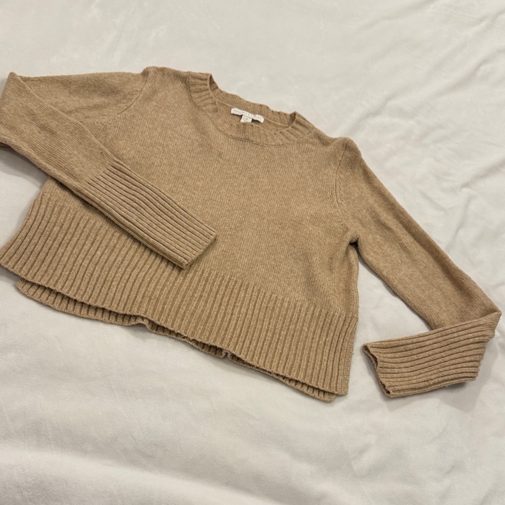 NEW Chelsea & Violet Cozy Tan Sweater